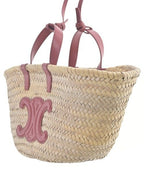 Celine Basket Bag Handbag Beige — view 7