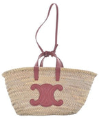 Celine Basket Bag Handbag Beige