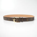 Louis Vuitton Ceinture Ellipse Belt 90 36 LV M Monogram Leather