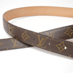 Louis Vuitton Ceinture Ellipse Belt 90 36 LV M Monogram Leather — view 6