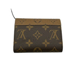 Louis Vuitton Monogram Reverse Bifold Wallet Portefeuille Victorine Brown — view 3
