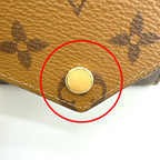 Louis Vuitton Monogram Reverse Bifold Wallet Portefeuille Victorine Brown — view 7