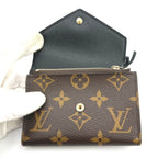 Louis Vuitton Monogram Reverse Bifold Wallet Portefeuille Victorine Brown — view 6