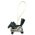Hermes Heaven Robeo 24 Robeocle PM Vert Mangrove Noir Cles Agneau Milo Charm