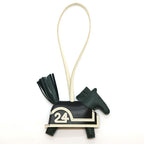 Hermes Heaven Robeo 24 Robeocle PM Vert Mangrove Noir Cles Agneau Milo Charm — view 2