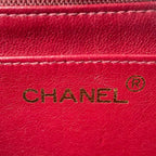 Chanel Shoulder Bag Diana 22 Chain Crossbody CC Logo Lambskin Black Gold — view 4