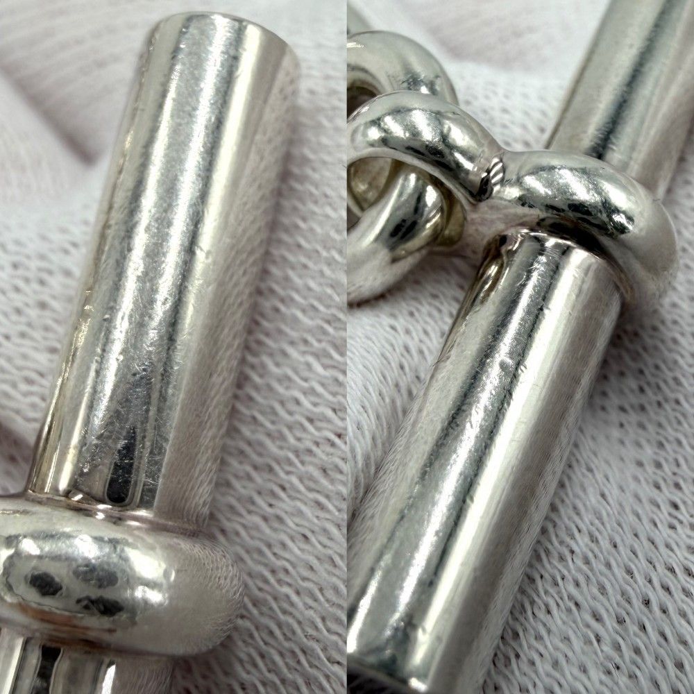 Hermes Bracelet Chaine D'ancre GM 13 Pieces 925 Sterling Silver — view 5