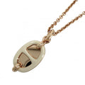 Hermes Necklace Mini Star Maillon PM Chaine D'ancre Pendant Gold White