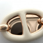 Hermes Necklace Mini Star Maillon PM Chaine D'ancre Pendant Gold White — view 6