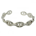 Hermes Bracelet Chaine D'ancre Small Items Bangle 925 Sterling Silver
