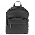 Prada Backpack Triangle Logo Nylon Black Silver