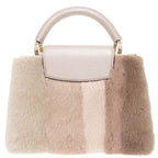 Louis Vuitton Capucines BB Mink Chien Pink Handbag — view 3