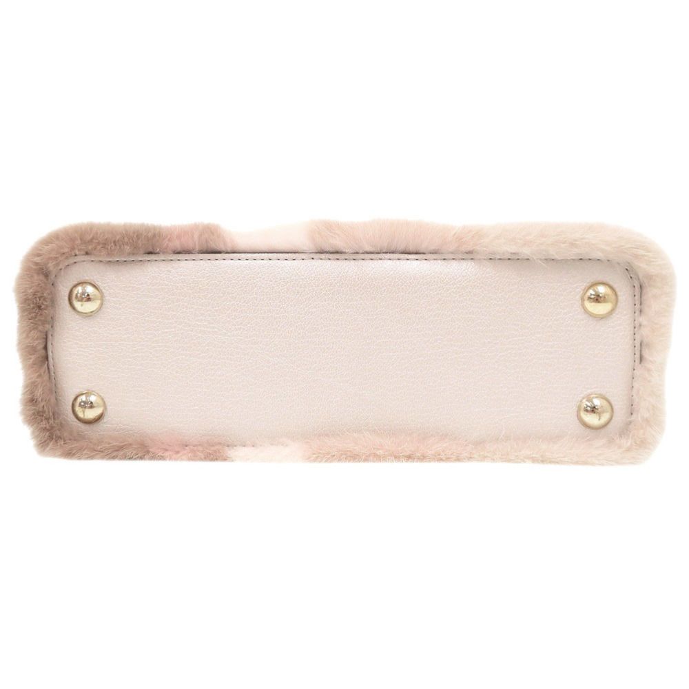 Louis Vuitton Capucines BB Mink Chien Pink Handbag — view 4