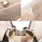 Louis Vuitton Capucines BB Mink Chien Pink Handbag — view 8