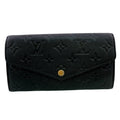 Louis Vuitton Flap Bifold Wallet Portefeuille Sarah Monogram Empreinte