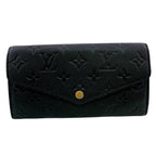Louis Vuitton Flap Bifold Wallet Portefeuille Sarah Monogram Empreinte