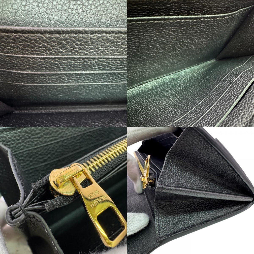 Louis Vuitton Flap Bifold Wallet Portefeuille Sarah Monogram Empreinte — view 7