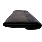 Louis Vuitton Flap Lock Bifold Portefeuille Pallas Monogram Wallet — view 5