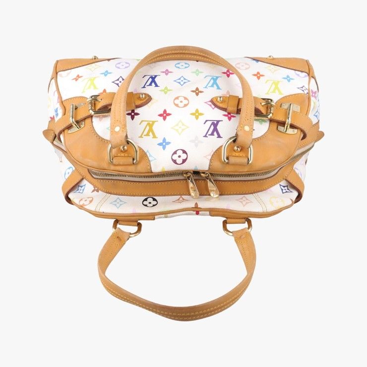 Louis Vuitton Handbag Claudia Blanc Monogram Multicolor Gold — view 5