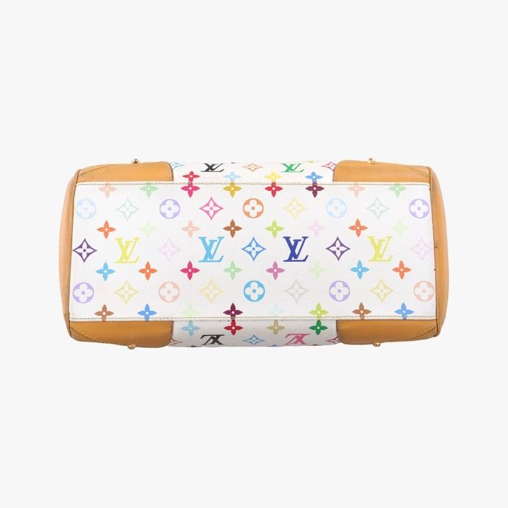 Louis Vuitton Handbag Claudia Blanc Monogram Multicolor Gold — view 3