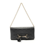 Gucci Shoulder Bag Guccissima Horsebit Chain Wallet