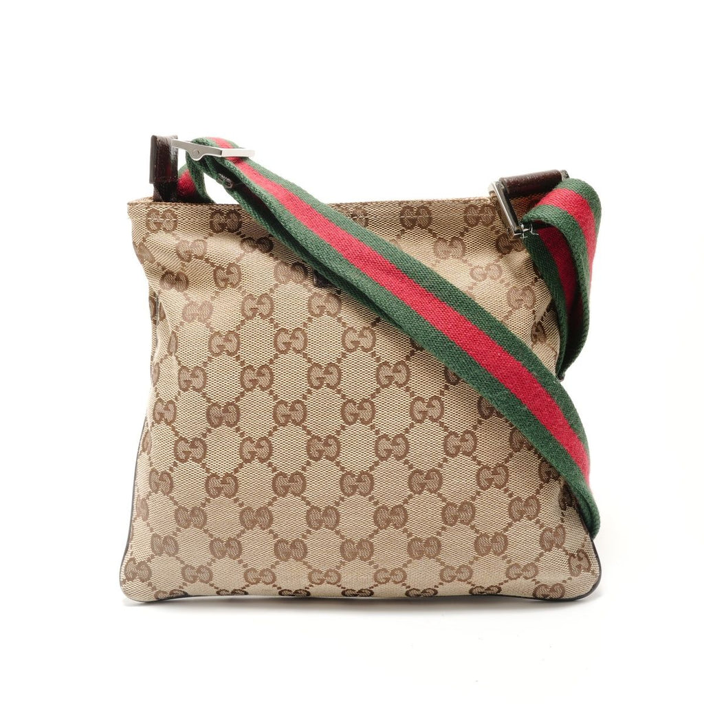 Gucci Shoulder Bag Sherry Line GG Canvas