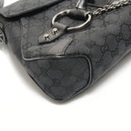 Gucci Shoulder Bag Horsebit GG Canvas — view 5
