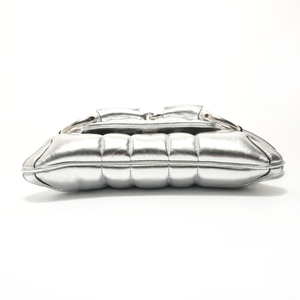 Gucci Shoulder Bag Horsebit Chain 2-Way Leather — view 7