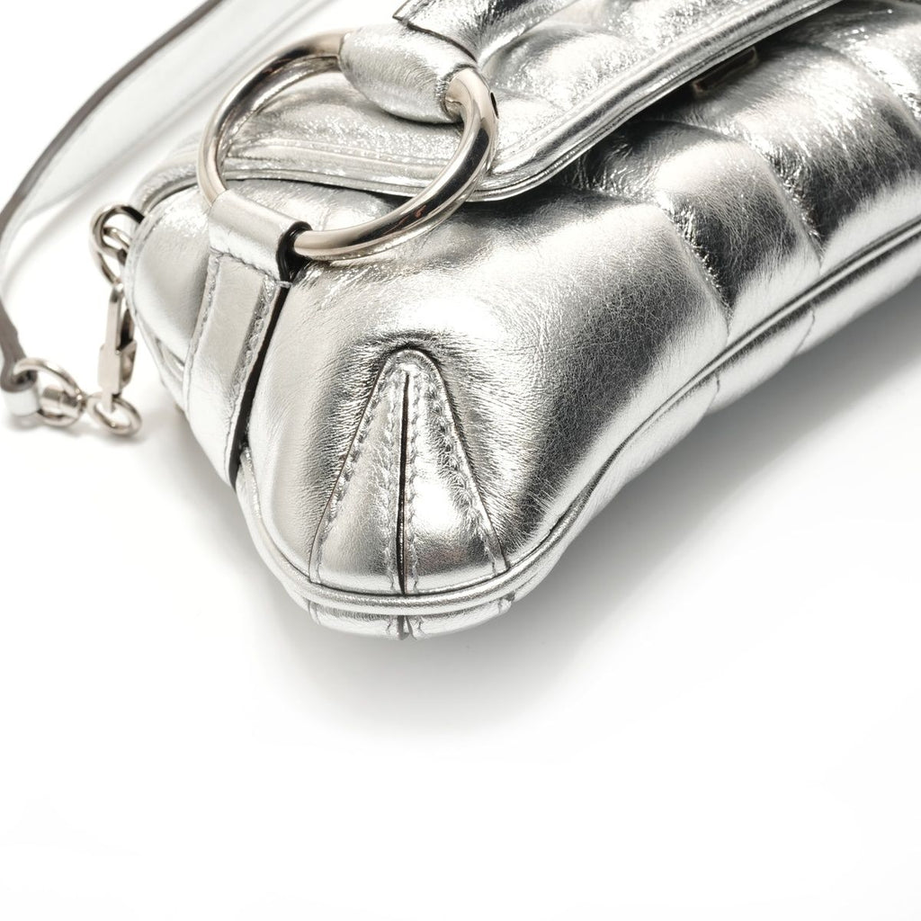 Gucci Shoulder Bag Horsebit Chain 2-Way Leather — view 5