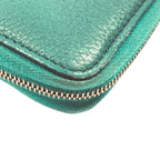 Celine Leather Wallet Green — view 5