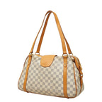 Louis Vuitton Damier Azur Strethe PM Tote Shoulder Bag White Leather — view 2