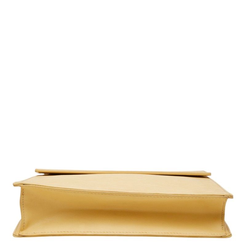 Louis Vuitton Epi la Depth Crossbody Shoulder Bag Vanille Yellow Leather — view 3