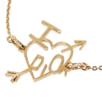 Dior Heart Aro Bracelet Gold Plated — view 3