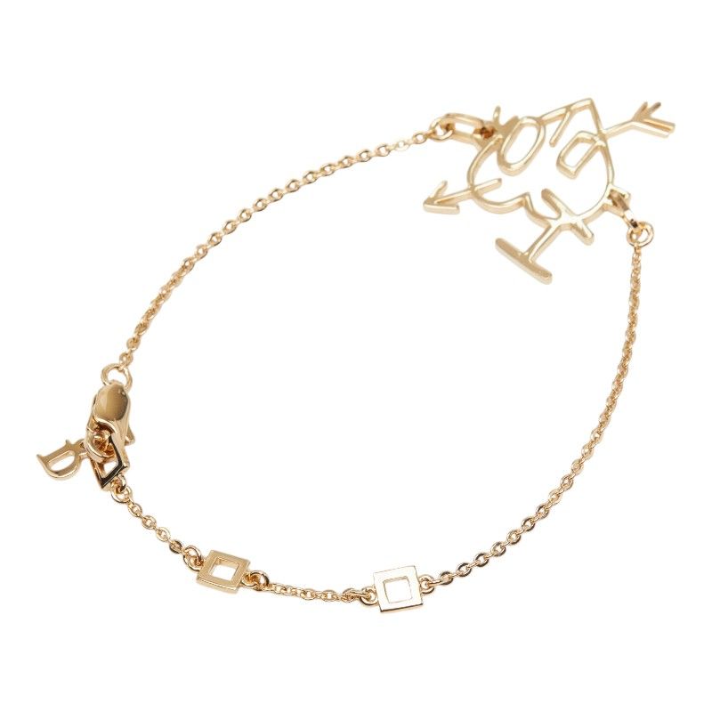 Dior Heart Aro Bracelet Gold Plated — view 2