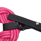 Loewe Bag Charm Pink Black Leather — view 3