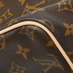 Louis Vuitton Monogram Speedy 30 Vintage Mini Boston Bag Brown Leather — view 7