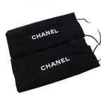 Chanel Short Boots CC Logo Suede Side Zipper 36c Black TK — view 9