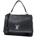 Louis Vuitton Lockme Cartable 2-Way Handbag Leather Noir