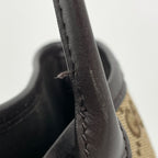 Gucci New Brit Tote GG Pattern Canvas Brown — view 6