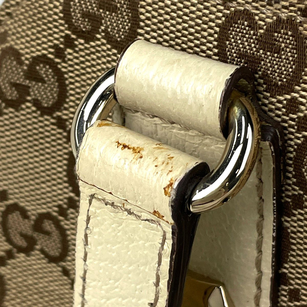 Gucci GG Pattern Tote Canvas Beige Ivory — view 7