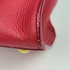 Saint Laurent Petit Cabas Handbag 2-Way Line Leather — view 3