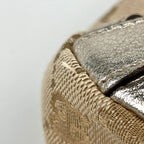 Gucci GG Pattern Tote Abbey Canvas Beige Gold — view 4