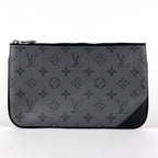 Louis Vuitton Trio Messenger Monogram Reverse Pouch Shoulder Bag Eclipse Noir — view 6