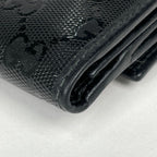 Gucci GG Supreme Bifold Wallet Pattern Black — view 3