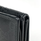 Gucci GG Supreme Bifold Wallet Pattern Black — view 4