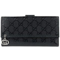 Gucci GG Supreme Bifold Wallet Pattern Black