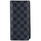 Louis Vuitton Portefeuille Brazza Bifold Wallet Damier Graphite Black