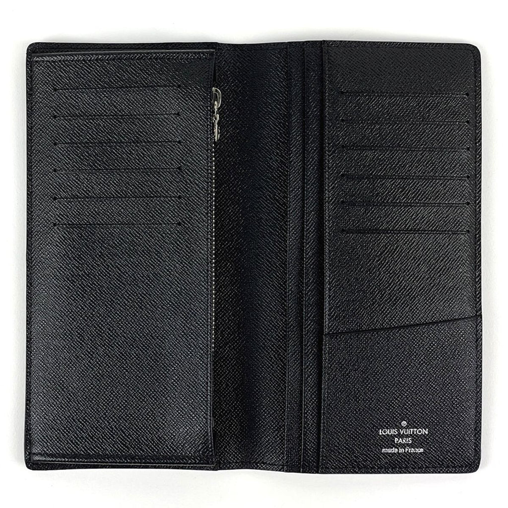 Louis Vuitton Portefeuille Brazza Bifold Wallet Damier Graphite Black — view 6