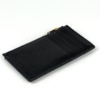 Saint Laurent Monogram Fragment Zip Card Case Leather Black — view 2