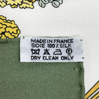 Hermes Carre 90 les Legendes de L'arbre Wood Legends Scarf Silk Green Multicolor — view 2